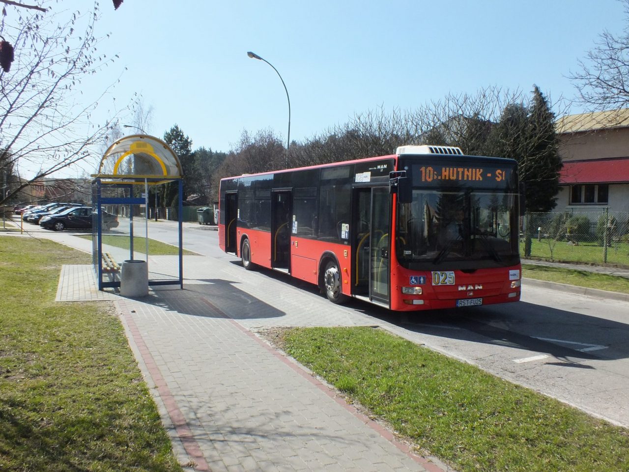 zdjęcie autobusu miejskiego